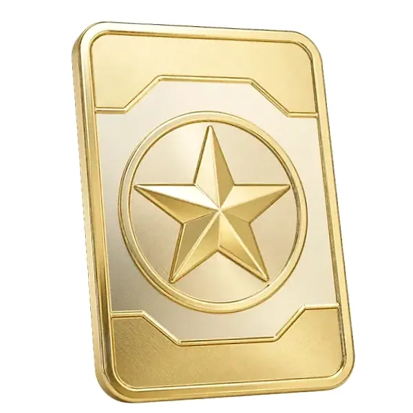 Star-emblem card — Cashmo